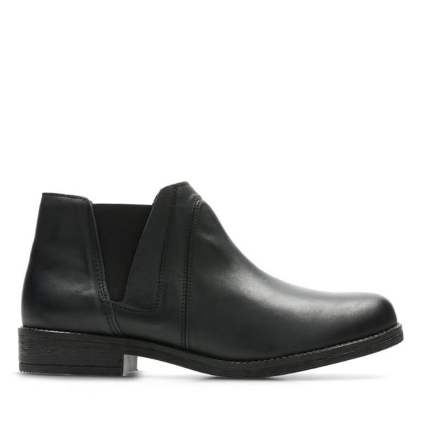 Clarks Womens Demi Beat Ankle Boots Black | USA-4761298